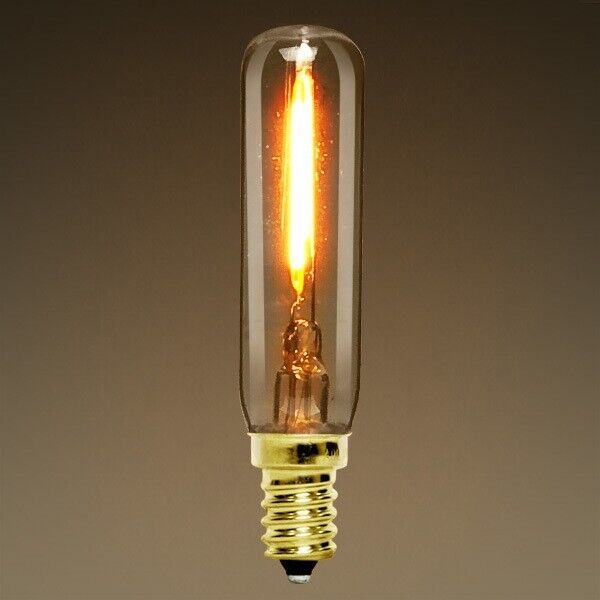 (10 pack) PLT Vintage LED T6 Tubular Bulb 1 Watt - 25 Watt Equal - 100 Lumens -