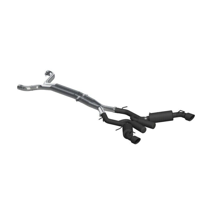 MBRP Exhaust S7035BLK Armor BLK Exhaust System Fits 2016-2024 Camaro