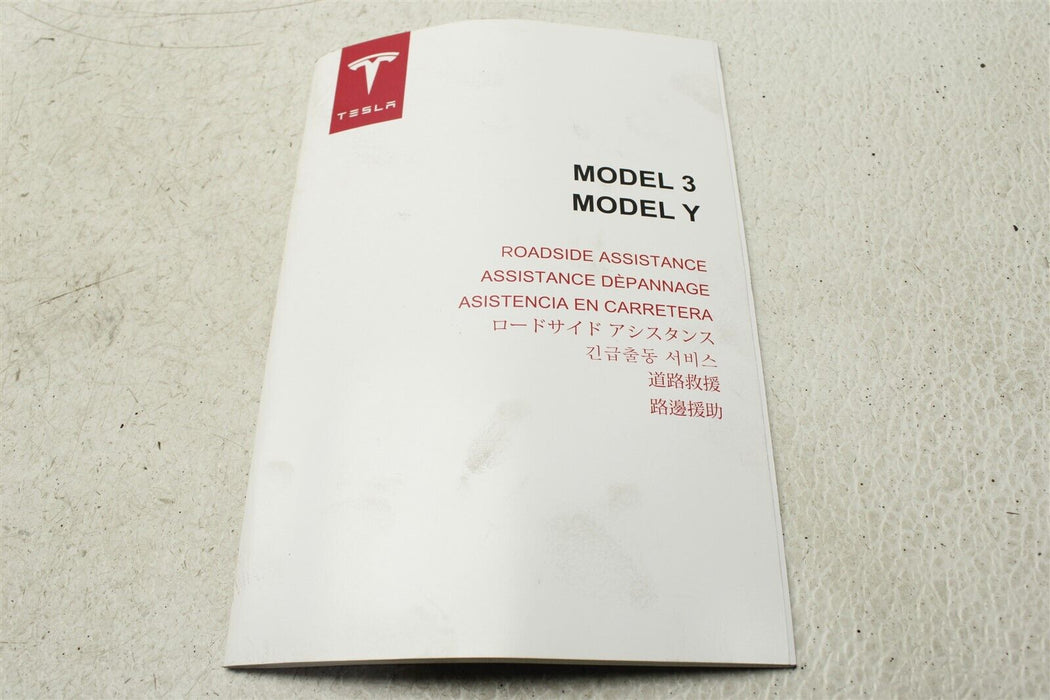 2021 Tesla Model 3 Safety Information Booklet Manual Factory OEM 17-21