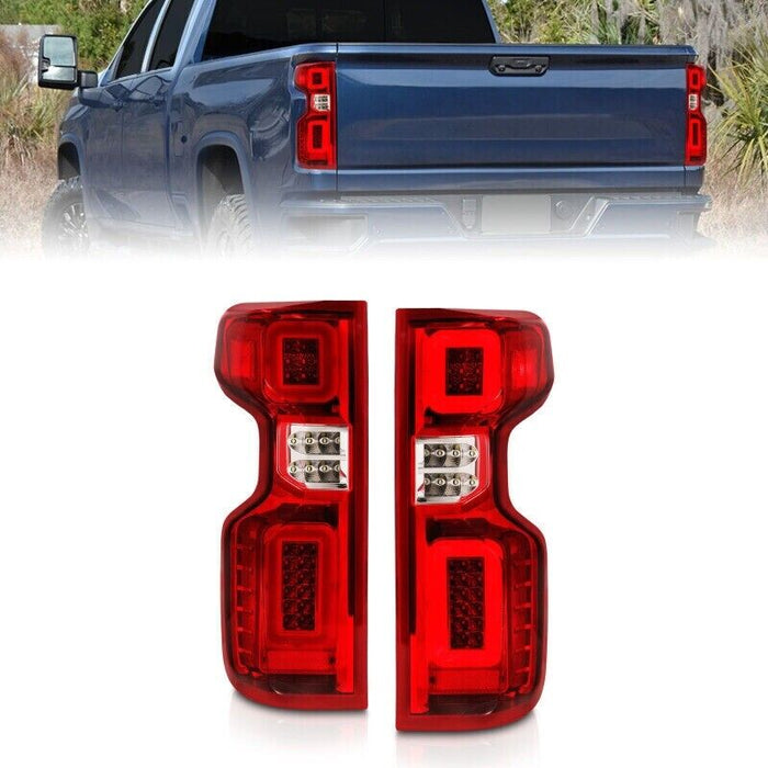 Anzo USA 311416 Tail Light Assembly Fits 19-21 Chevy Silverado Full