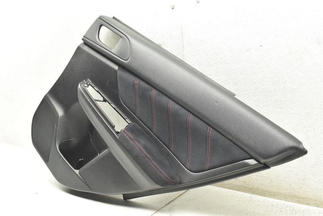 2015-2019 Subaru WRX STI Rear Right Door Panel Card Cover RH Passenger 15-19