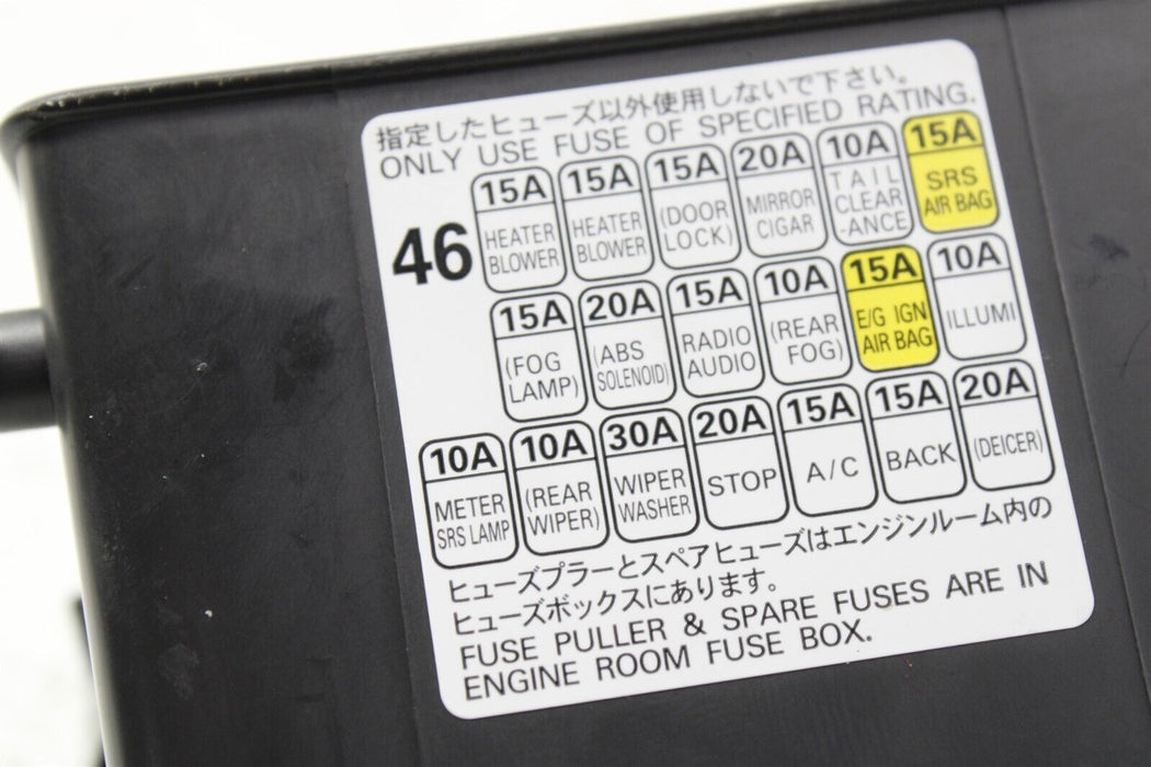 2006-2007 Subaru Impreza WRX STI Dash Fuse Cover Storage Tray OEM 06-07