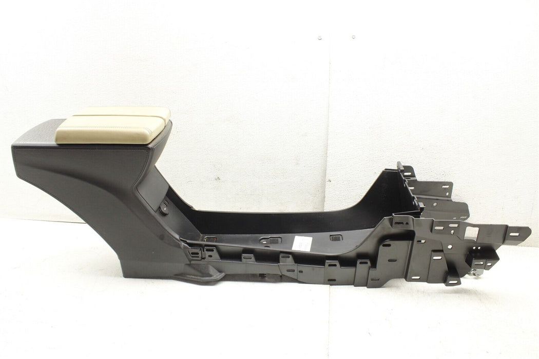 2013 Tesla Model S Center Console Assembly Factory OEM Tan 12-15