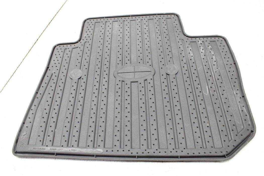 2015-2019 Subaru WRX STI Rear Left All Weather Floor Mat OEM J501SVA200 15-19