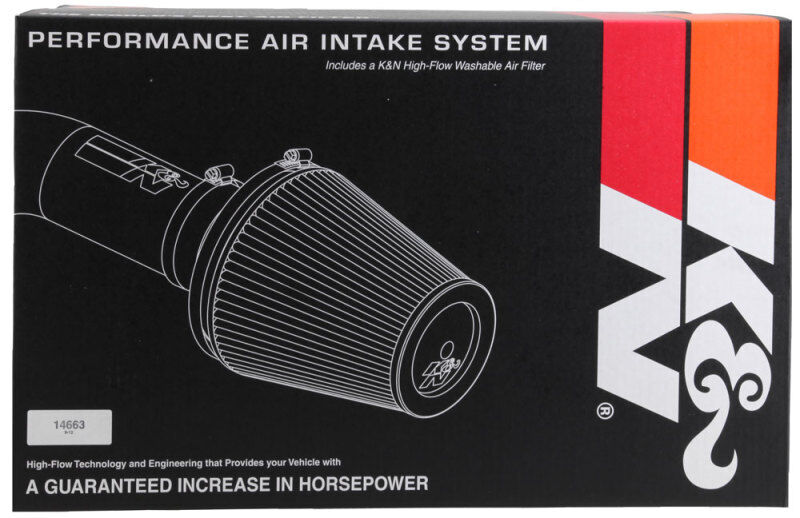 K&N 63-2610 Aircharger Air Intake System for 2015-2020 F-150 5.0L V8