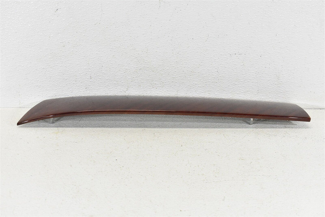 2004-2008 Maserati Quattroporte Wood Grain Trim Panel Front Left Driver LH 04-08