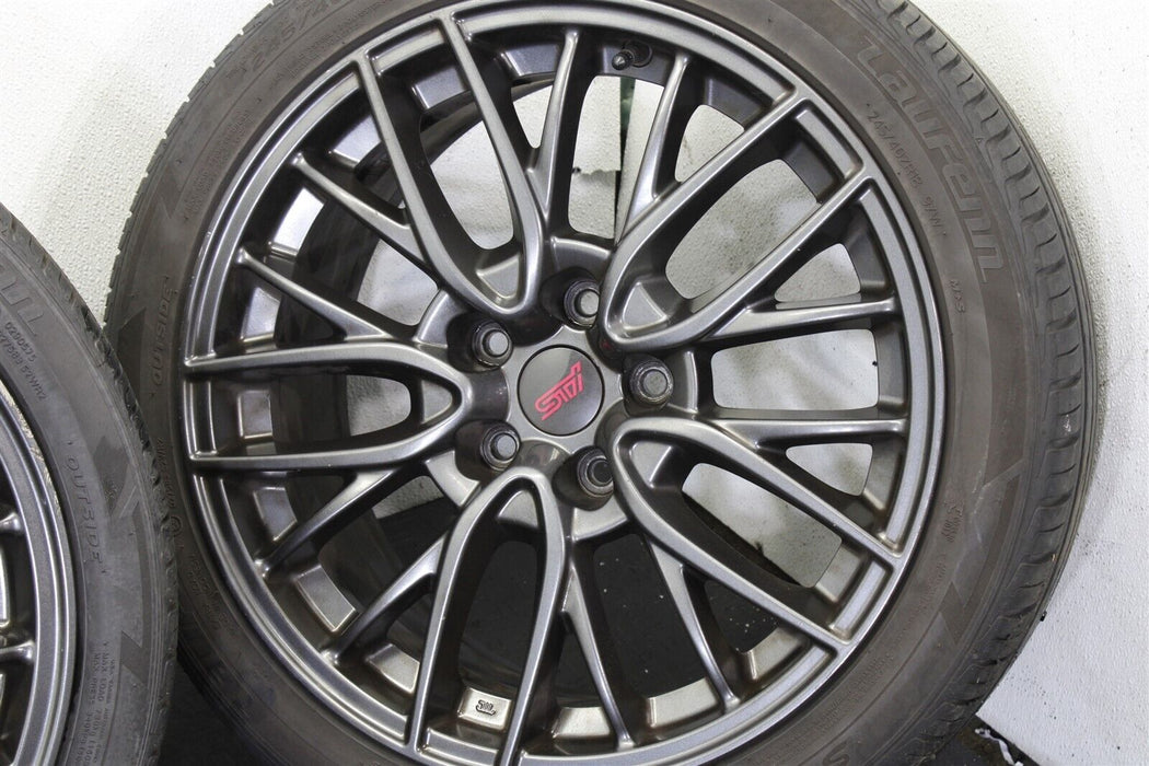 2016 Subaru WRX STI 18x8.5 Factory OEM Wheel Rim Wheel Set USED 15-17