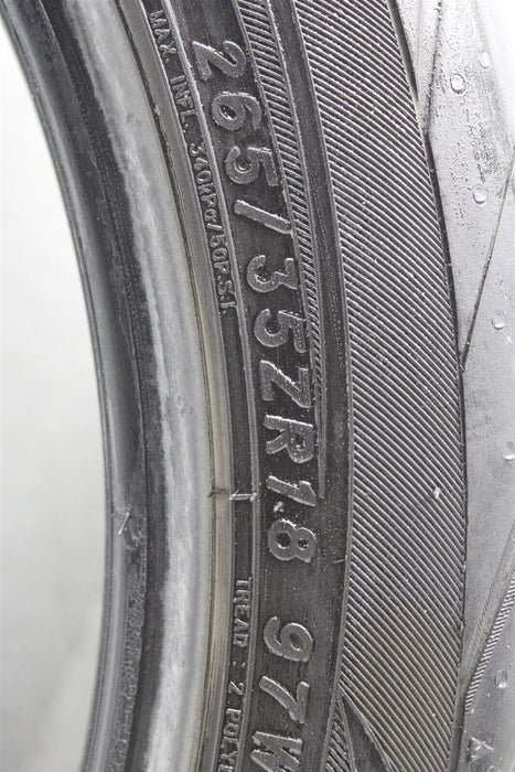 Federal 595RS-RR 265/35ZR18 97W XL 5/32 Tire Tread Factory OEM