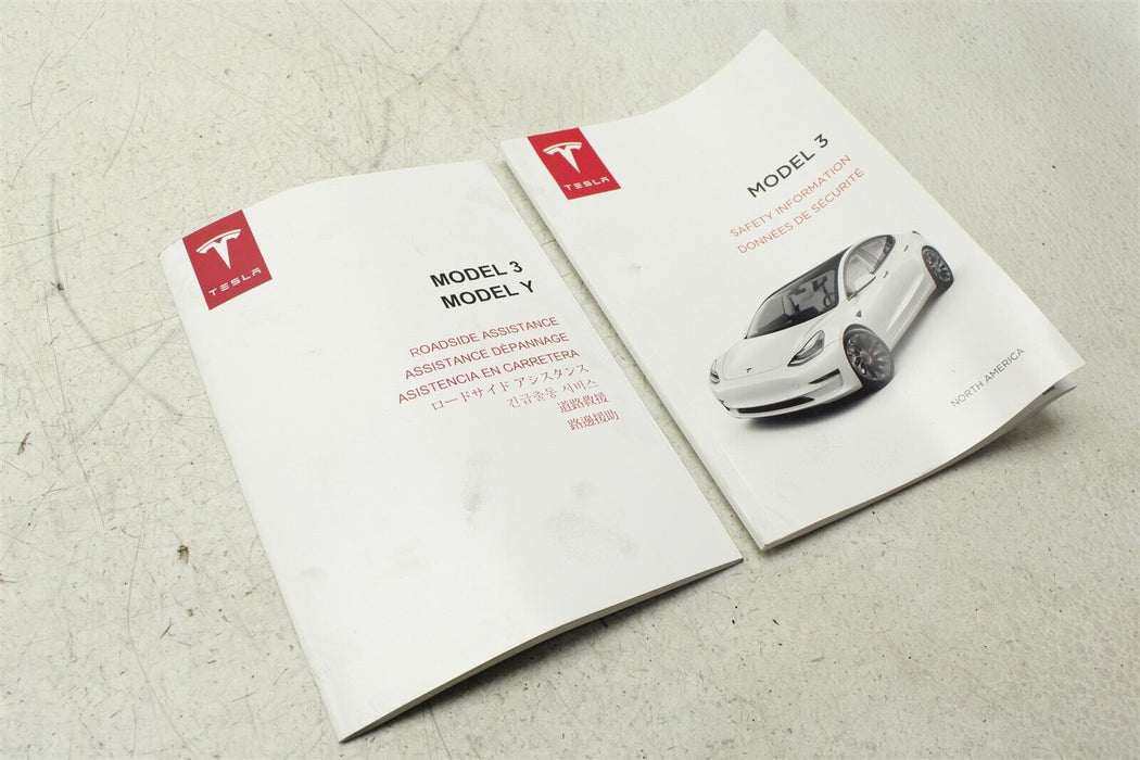 2021 Tesla Model 3 Safety Information Booklet Manual Factory OEM 17-21