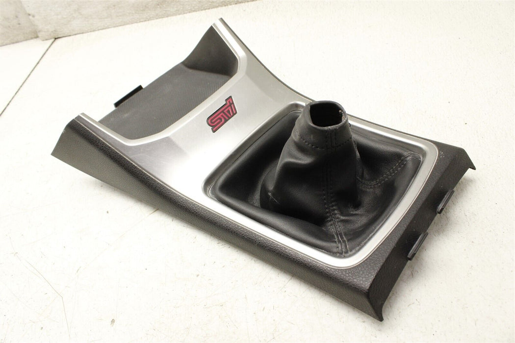 2008-2014 Subaru Impreza WRX STI Shifter Boot Trim Console Surround OEM 08-14