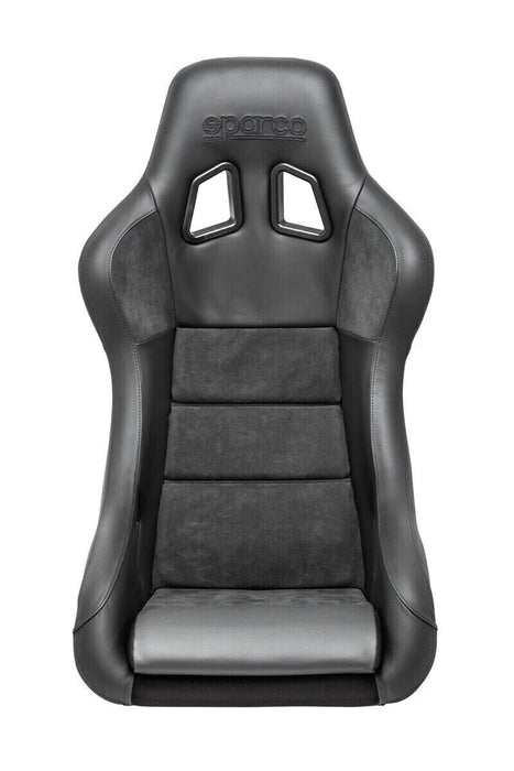 Sparco QRT Performance Leather/Alcantara Black Seat FIA Approved 008012RPNR