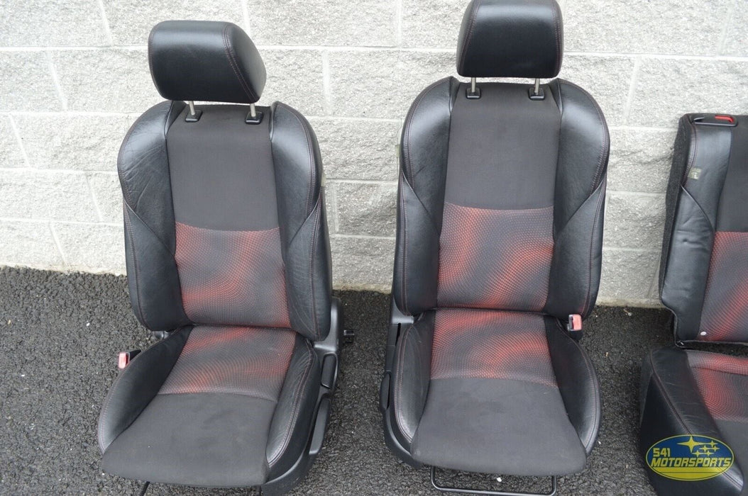 10-12 Mazdaspeed3 Front Rear Seat Set Assembly OEM Speed 3 MS3 2010-2012