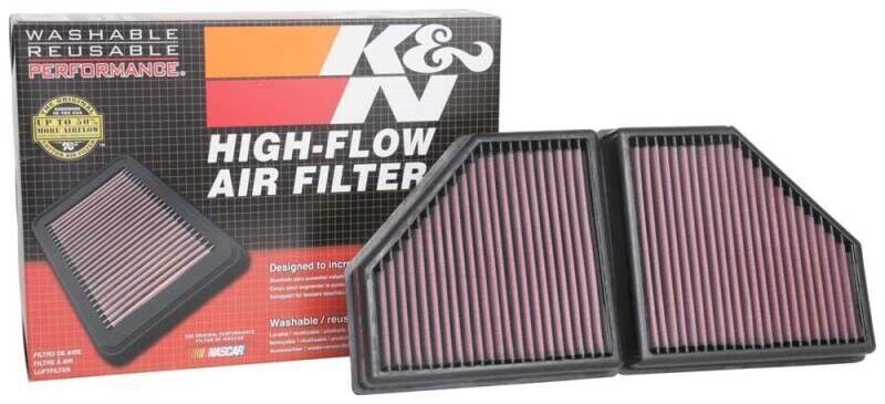 K&N 33-5086 Replacement Air Filter for 2016-2019 BMW 750i