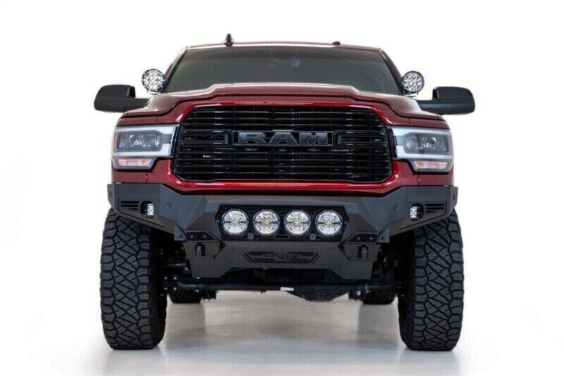 Addictive Desert Designs F560014110103 Bomber Front Bumper (Rigid) - Black
