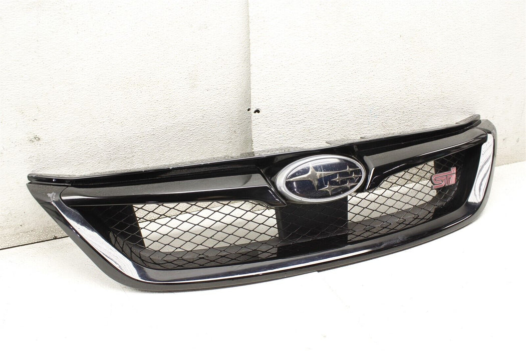 2009 Subaru WRX STI Front Bumper Upper Grille Grill Trim Cover OEM 08-10