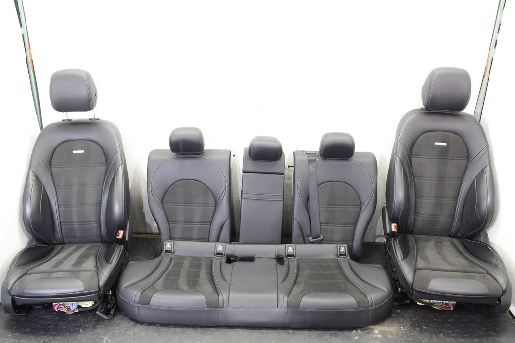 2017 Mercedes-Benz C63 AMG Sedan Seat Set Front Rear Complete