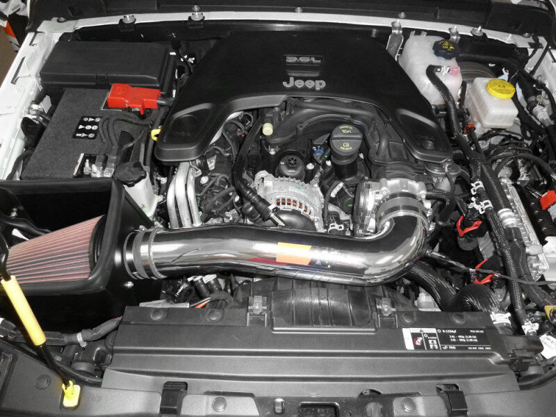 K&N Filters 77-1576KP Performance Air Intake System For 2018-2023 Jeep JL