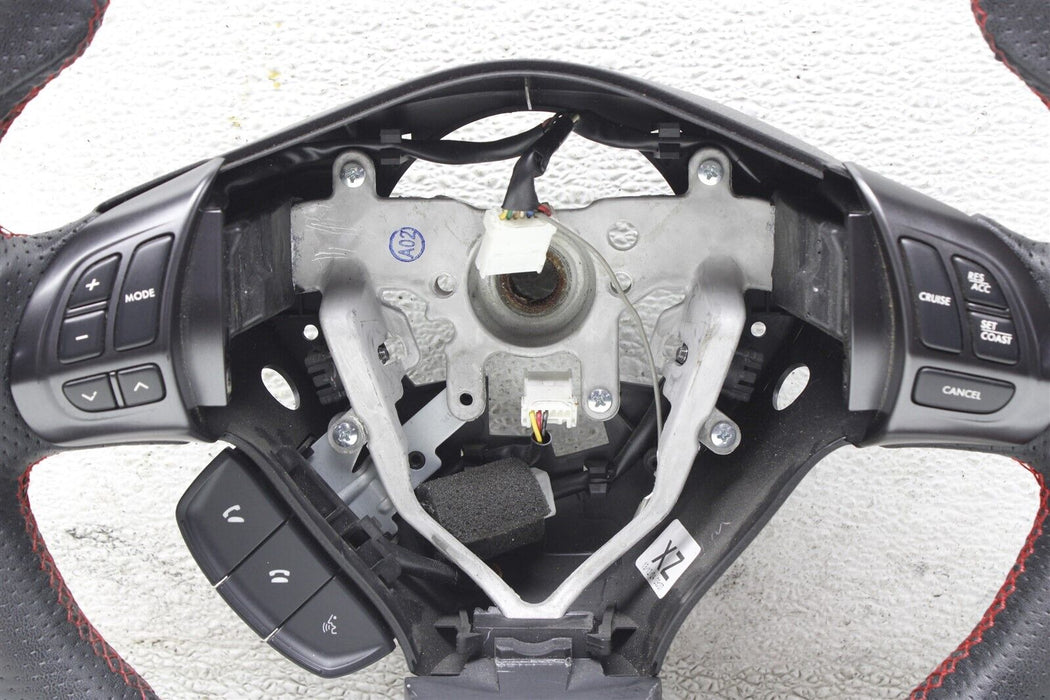 2008-2014 Subaru Impreza WRX STI DAMD Steering Wheel D Shaped OEM 08-14