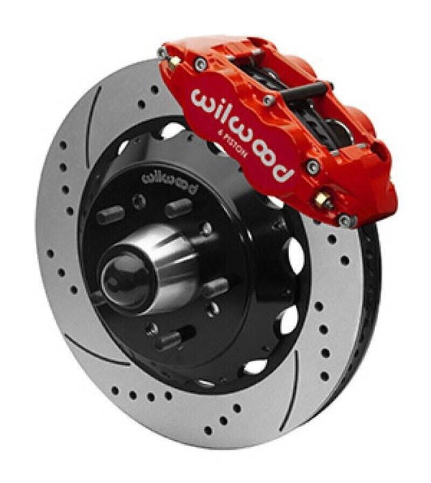 Wilwood 140-15950-DR Forged Narrow Superlite 6R Big Brake Front Brake Kit