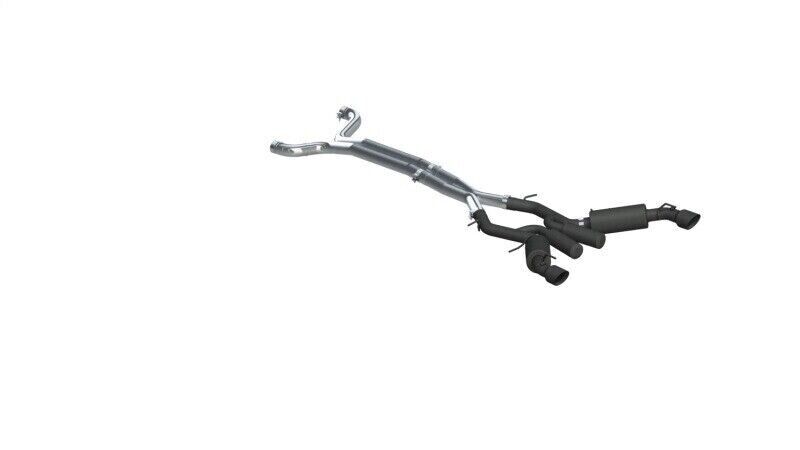 MBRP Exhaust S7035BLK Armor BLK Exhaust System Fits 2016-2024 Camaro