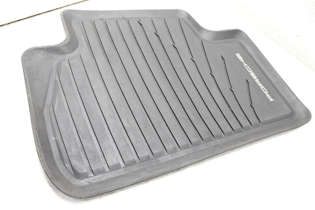 2015 Porsche Macan S Passenger Rear Right Floor Mat Assembly All Weather 15-21