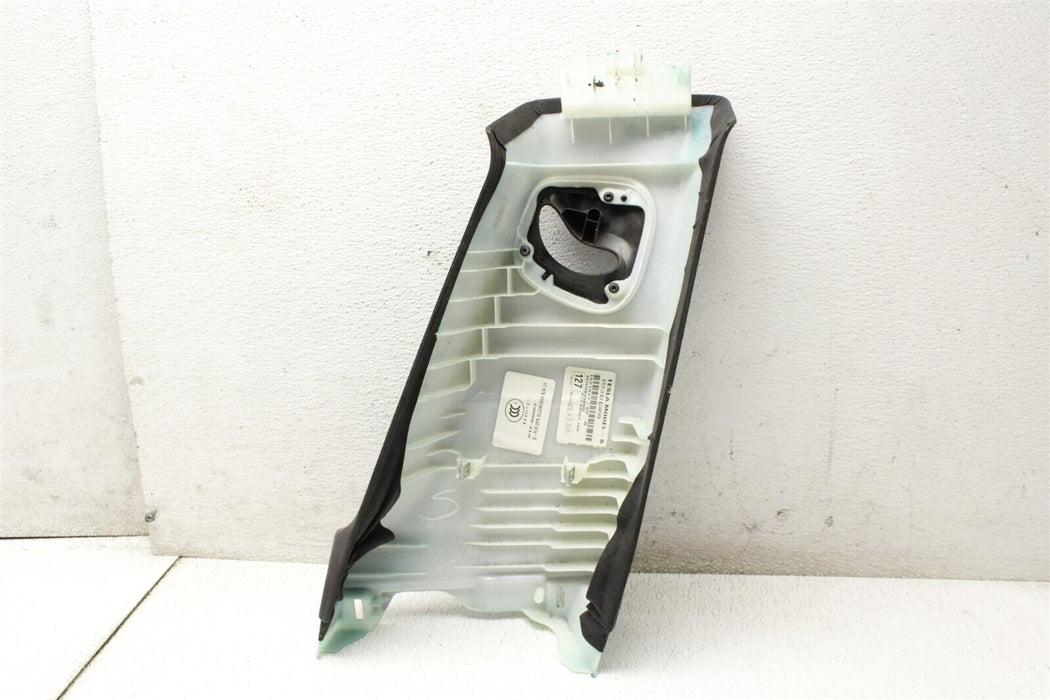 2015 Tesla Model S Driver Left Upper Alcantara B Pillar 1021612-02-A OEM 12-15