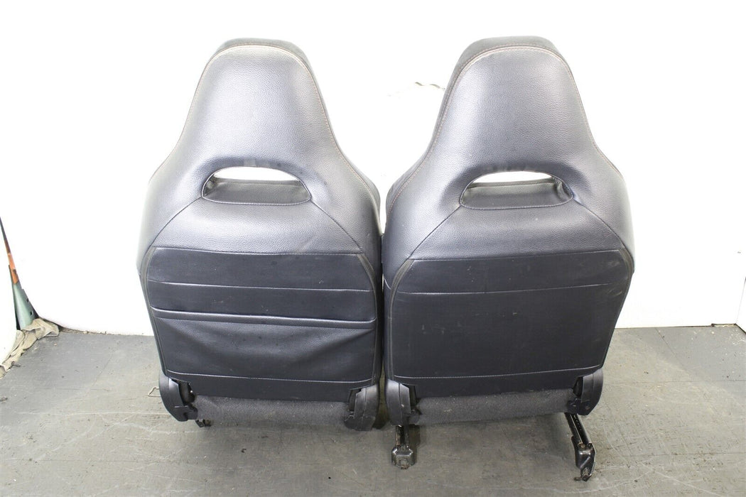 2010 Subaru WRX STI Hatch Black Seat Set Factory OEM Front And Rear 08-14