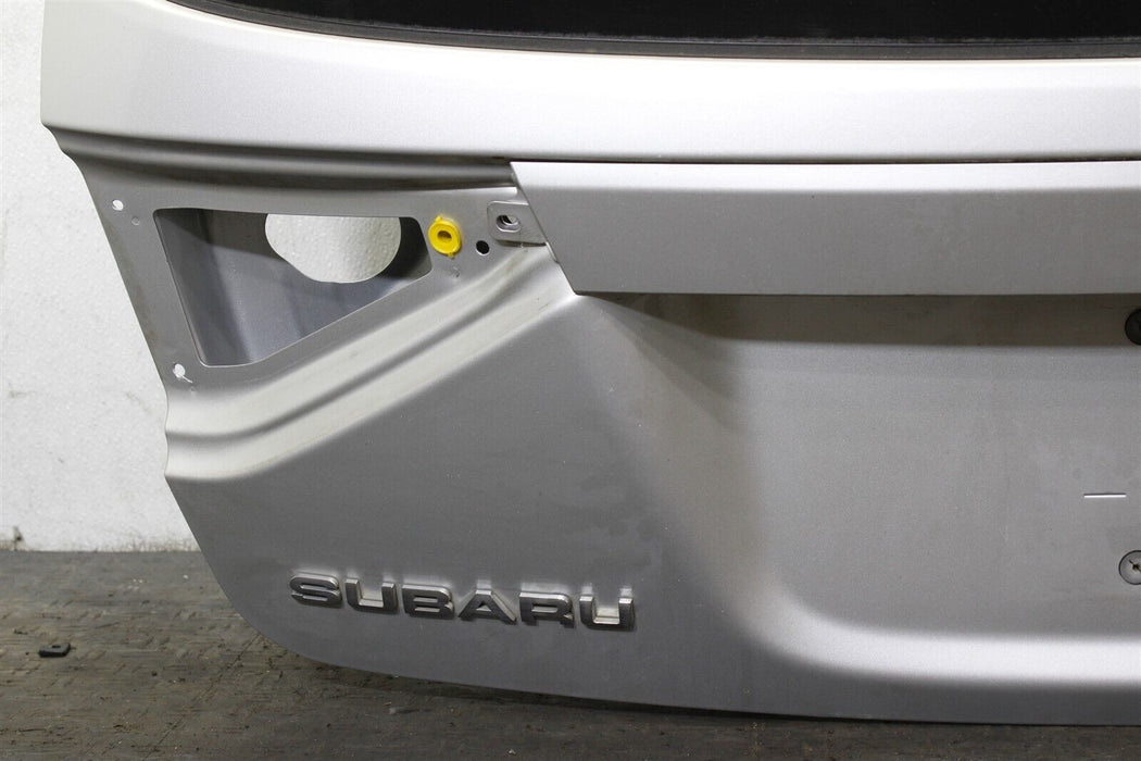 2008 Subaru WRX STI Rear Hatch Door Assembly Factory OEM Silver 08-14