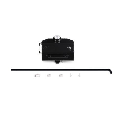 Mishimoto MMRT-MUS-15EBK Black Aluminum Coolant Expansion Tank for Ford Mustang