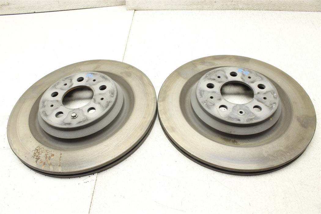 2021 Tesla Model 3 Rear Brake Rotor Disc Set Factory OEM USED 17-21