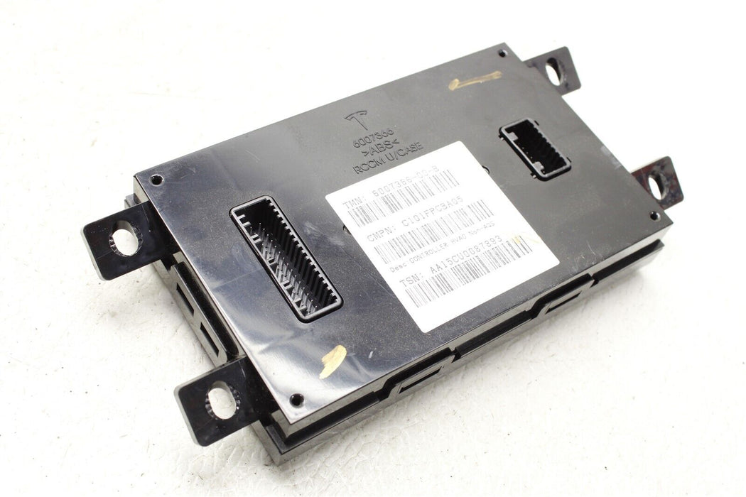 2015 Tesla Model S Center Dashboard AC Climate Module 6007366-00-B OEM 12-15