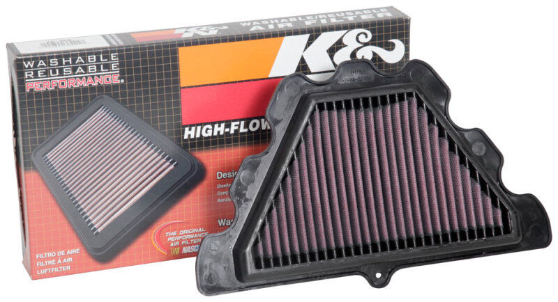 K&N KA-9018 Replacement Air Filter for 2018-2022 Kawasaki ZR900 Z900RS 948