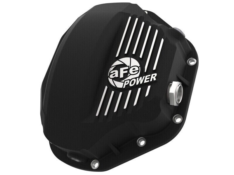 aFe Power 46-70032 Pro Series Rear Differential Cover - Black with Machined Fins