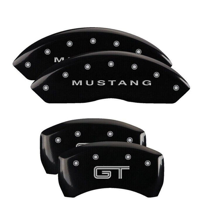 MGP 10197SMG2BK Gloss Black Caliper Covers For 06-09 Ford Mustang