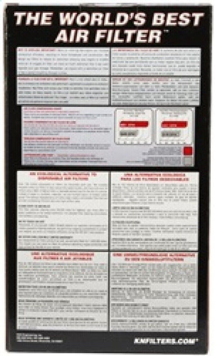 K&N RU-4690 Universal Clamp-On Air Filter