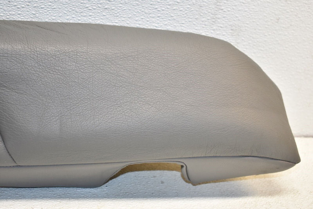 2000-2004 Volvo S40 Passenger Rear Seat Side Pad Cushion Grey Leather 00-04