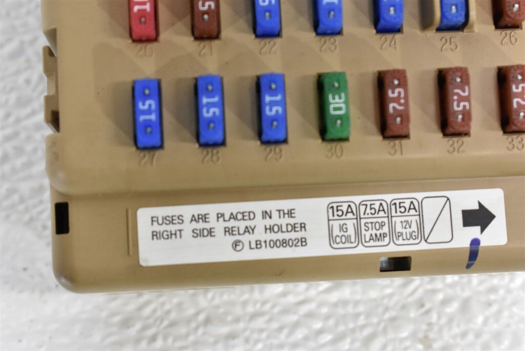 2005-2009 Subaru Legacy GT Dash Fuse Box Relay 82201AG05A OEM 05-09