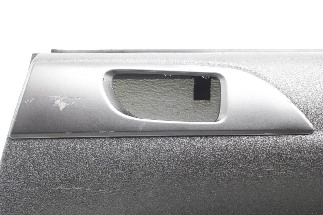 2008-2014 Subaru WRX STI Passenger Rear Right Door Panel Cover Trim OEM 08-14