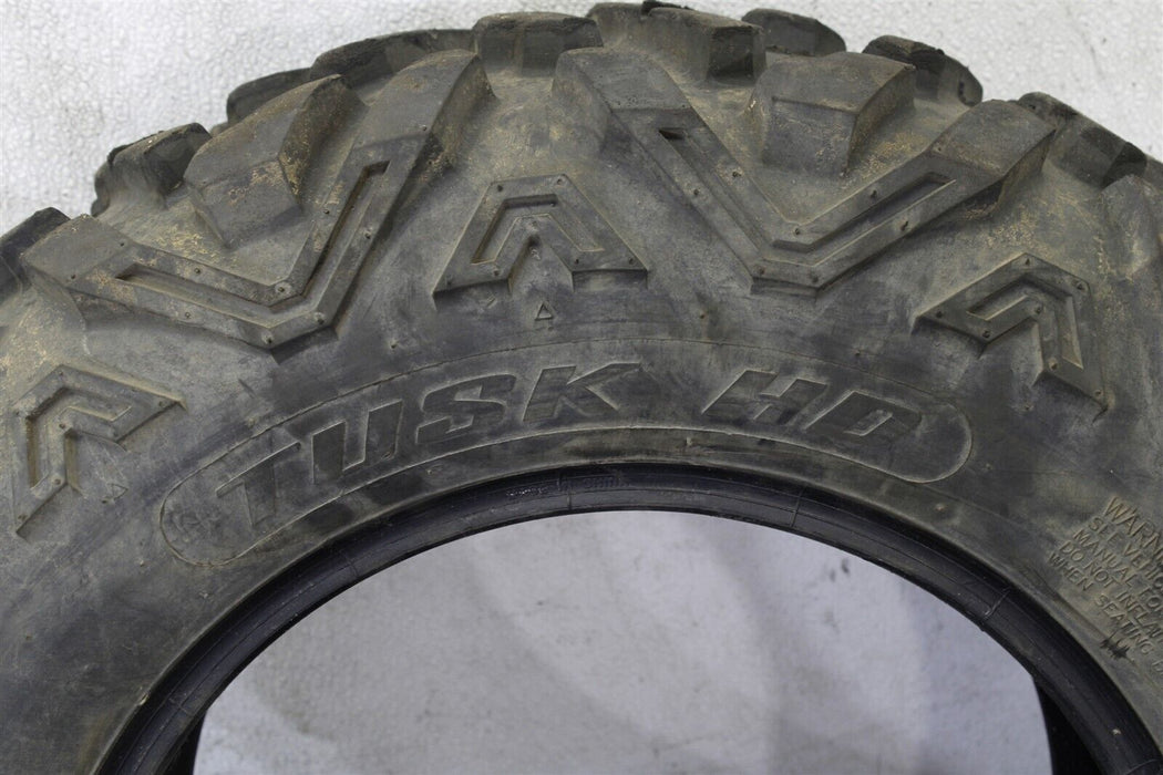 AT27x9.00-14 Tusk HD TriloBite Tire Assembly UTV Quad USED