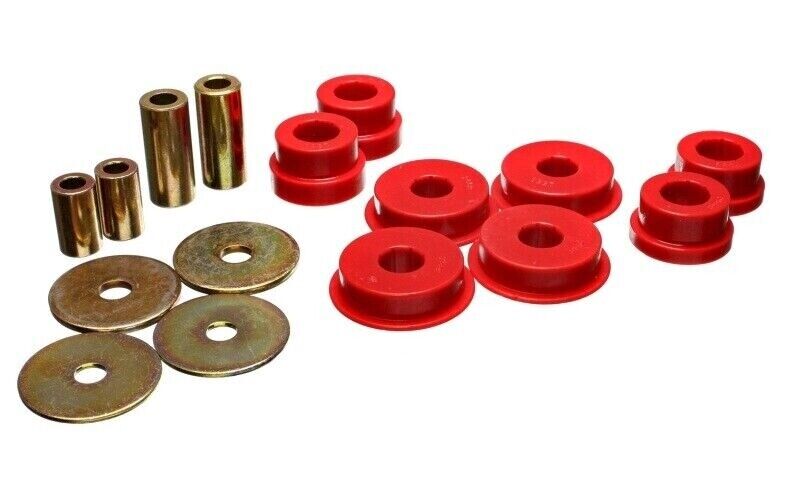 Energy Suspension 5.1108R Differential Carrier Bushing Set Fits 03-06 Lancer