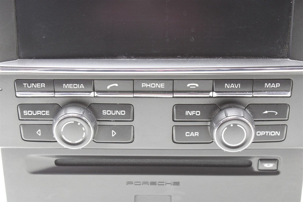 2015 Porsche Macan S Radio Stereo Assembly Factory PARTS ONLY Damaged 15-16