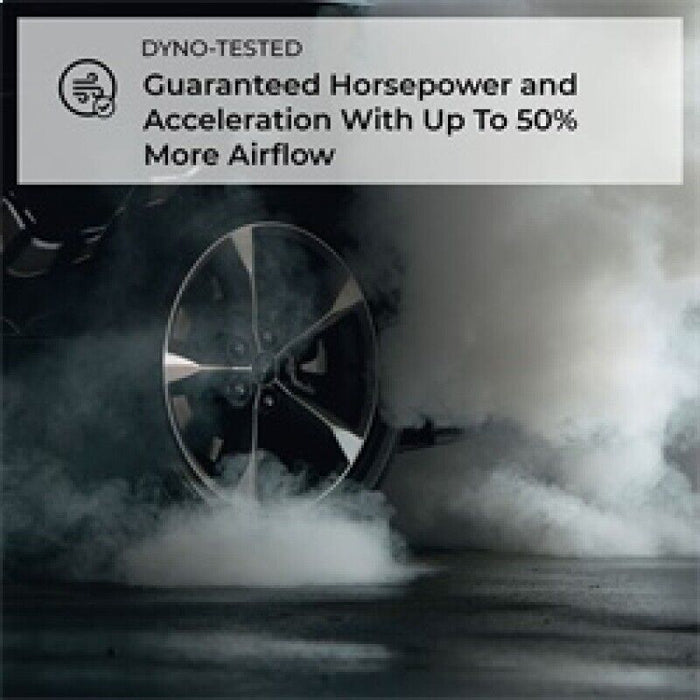 KN 77-1561KP Cold Air 71 Series Performance Intake System Kit for Ram 1500/2500