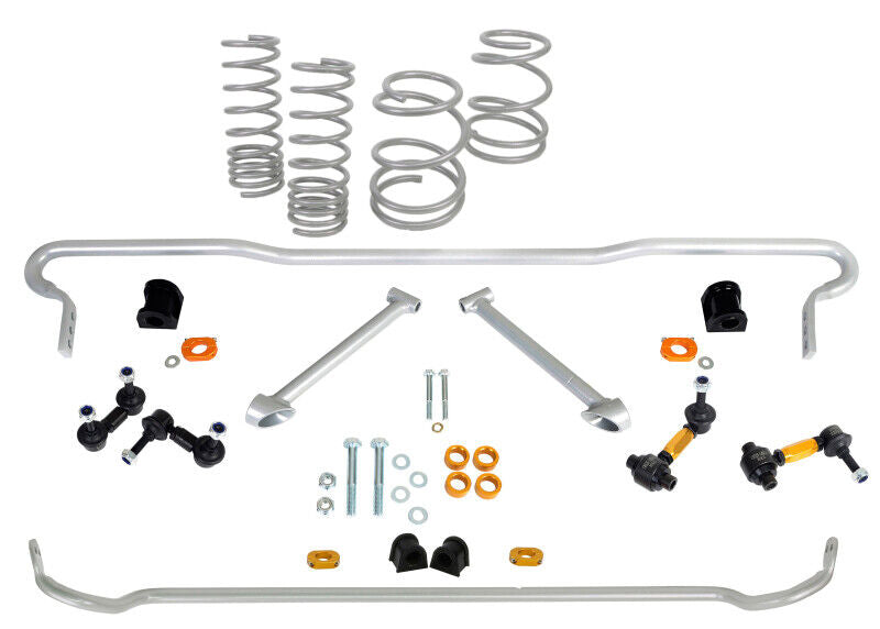 Whiteline GS1-SUB009 Grip Series Front and Rear Sway Bar/Coil Spring Kit