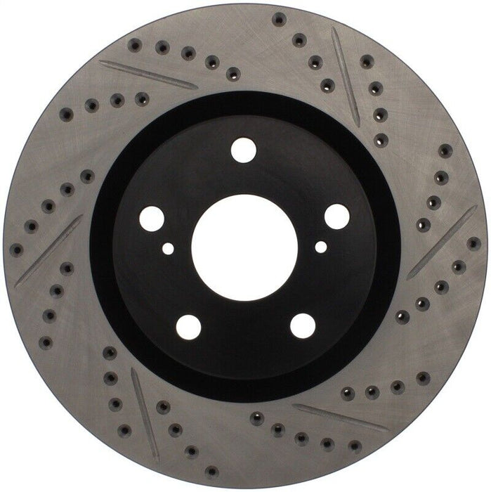 StopTech 127.44146L Sport Drilled & Slotted Front Left Disc Brake Rotor