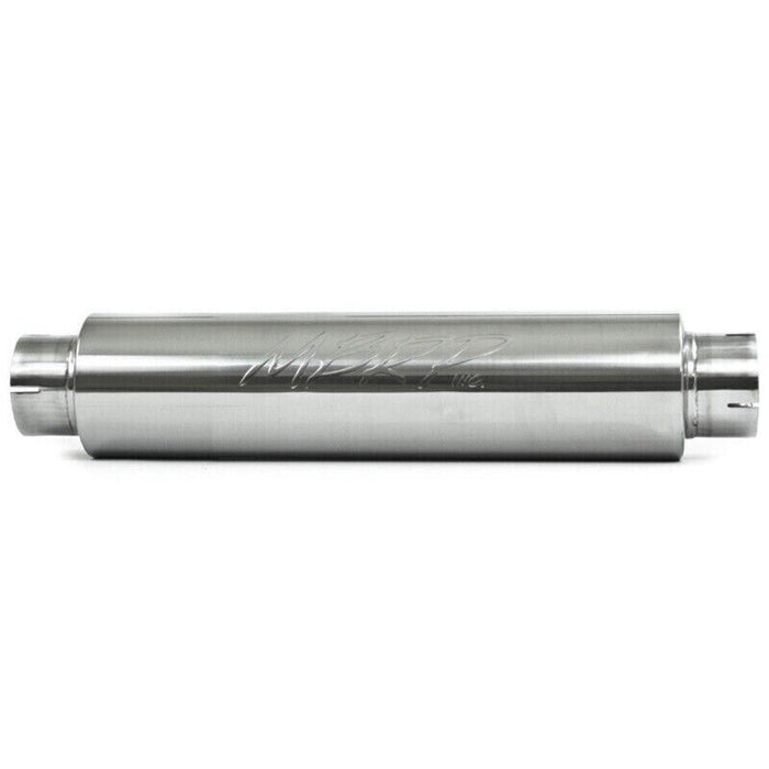 MBRP M1004S Quiet Tone Diesel Muffler Round 4" Inlet/Outlet Body L-24"