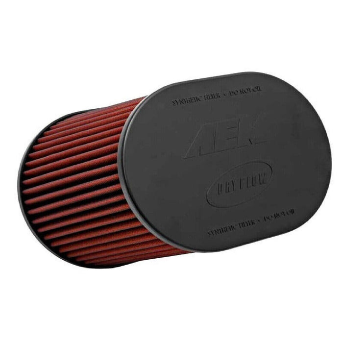 AEM 21-2277DK Dryflow 10.5" Dia. X 7" Ht Oval Tapered Red Synthetic Air Filter