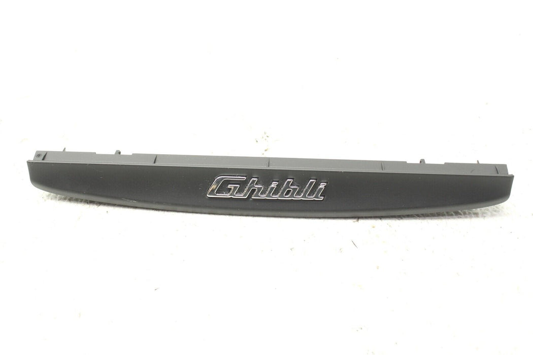 2014-2019 Maserati Ghibli Trim Cover Panel 14-19