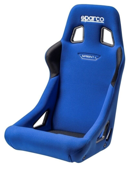 Sparco 008234LAZ Sprint-L Series Race Driving Seat Blue Fabric