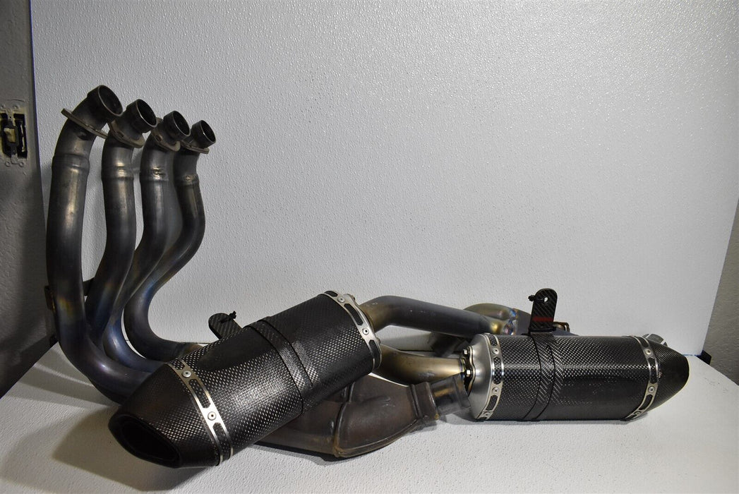 2006-2007 Kawasaki Ninja ZX1000D ZX10R AKRAPOVIC Titanium Carbon Dual Exhaust