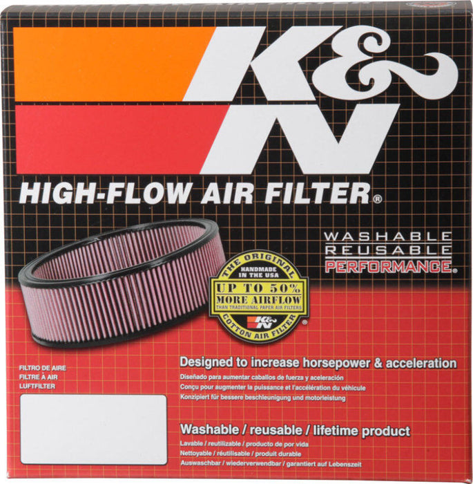 K&N 33-2413 Replacement Air Filter for 2009-2023 Nissan GT-R 3.8L V6 Gas